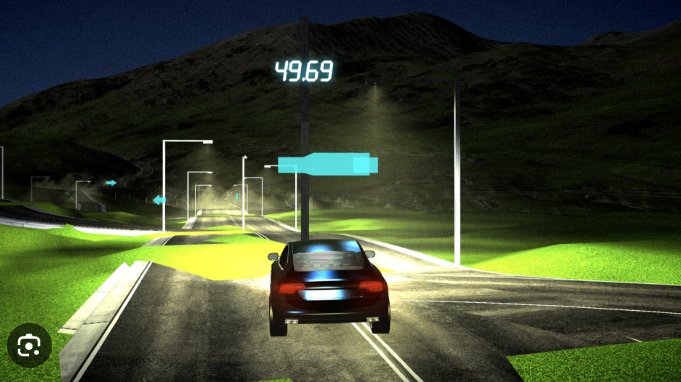 Hop Earth driving interface